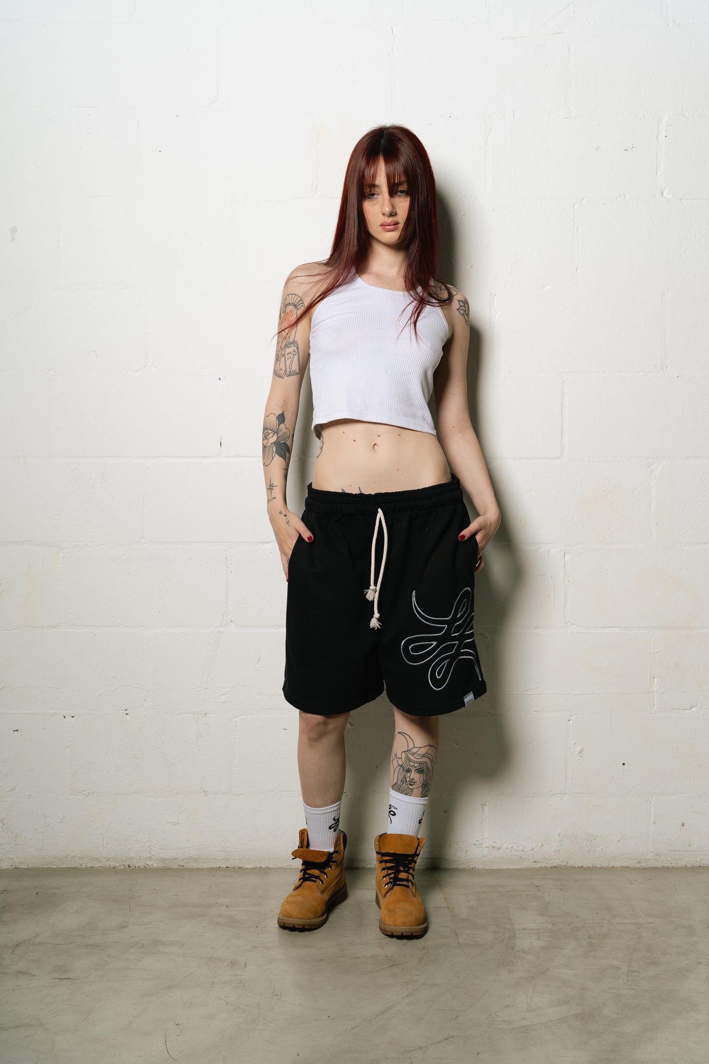 Bermuda "BigLogo Trigrama" (Negra)