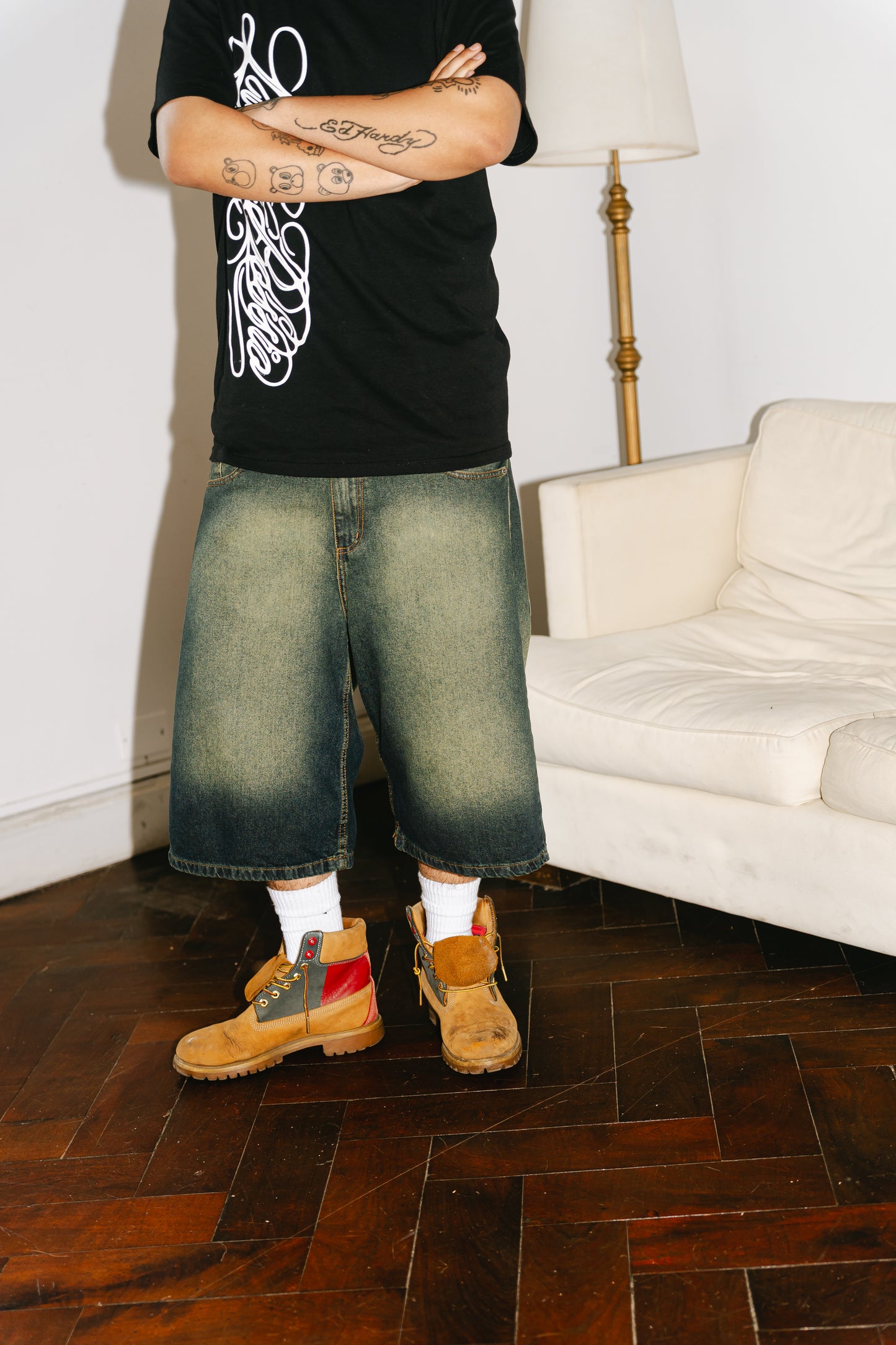 Bermuda Jean Baggy “Contradicción Oriental” Vol.3 (Washed Verde)