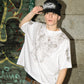 Remera "Armadura" Rotten x Bossio (Blanco)