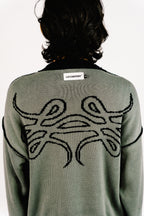 Sweater Reversible "SLEPAK" (Negro x Gris)