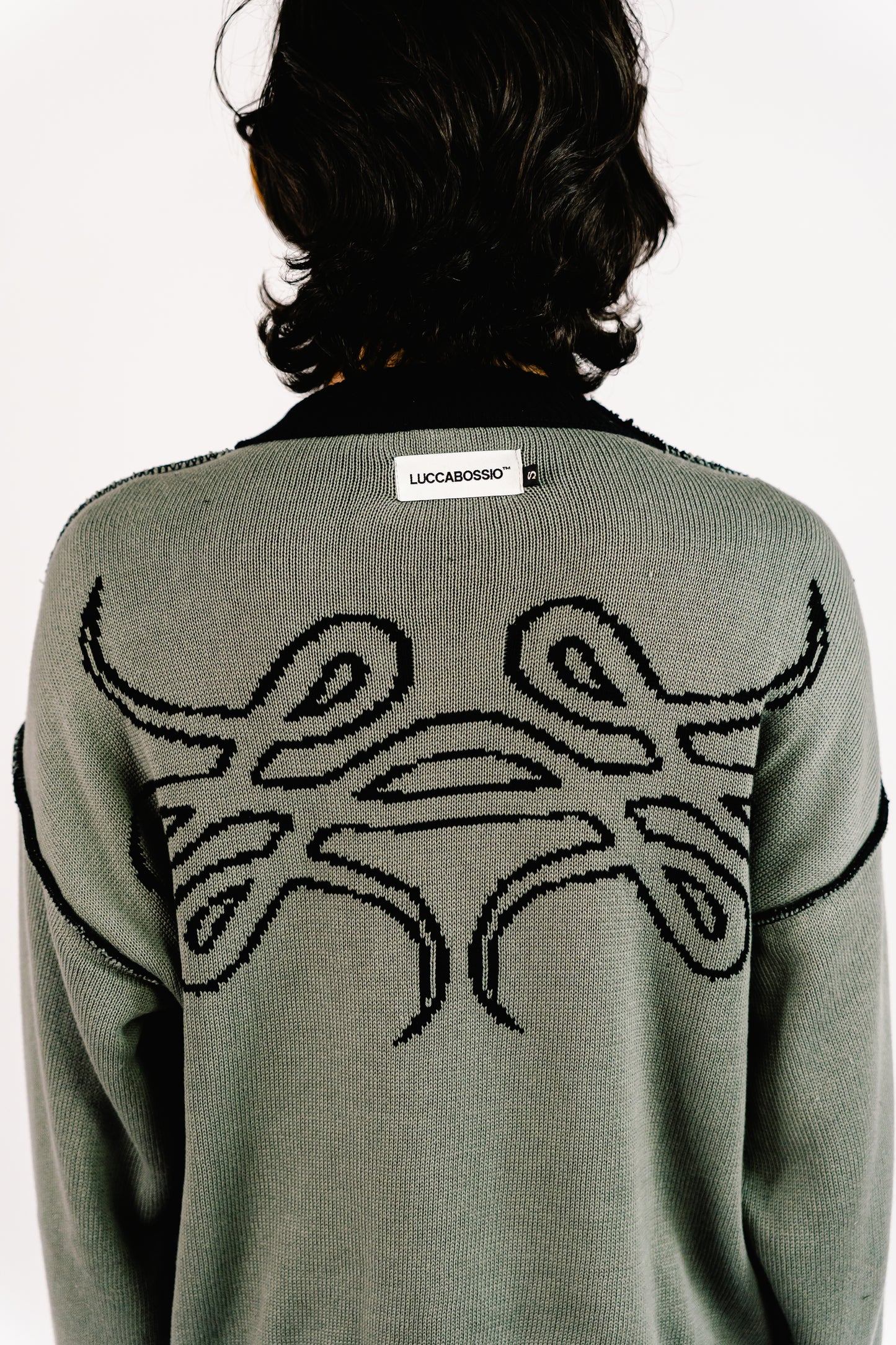 Sweater Reversible "SLEPAK" (Negro x Gris)