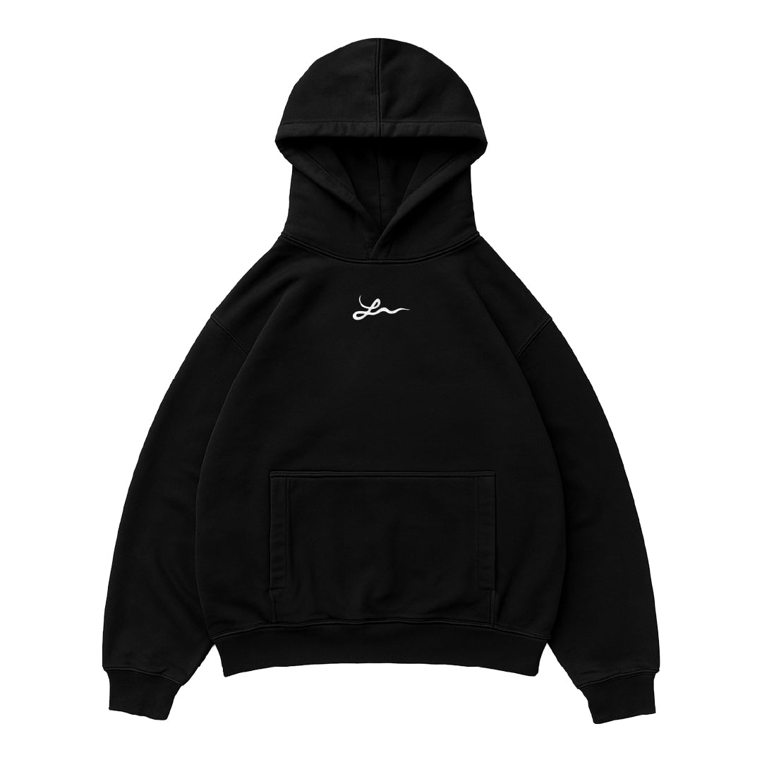 Hoodie "Punto Com 19" (Negro)