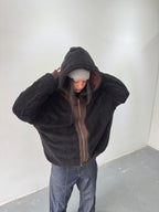 Campera Reversible Fur "Voynich" (Marrón) - M.V.