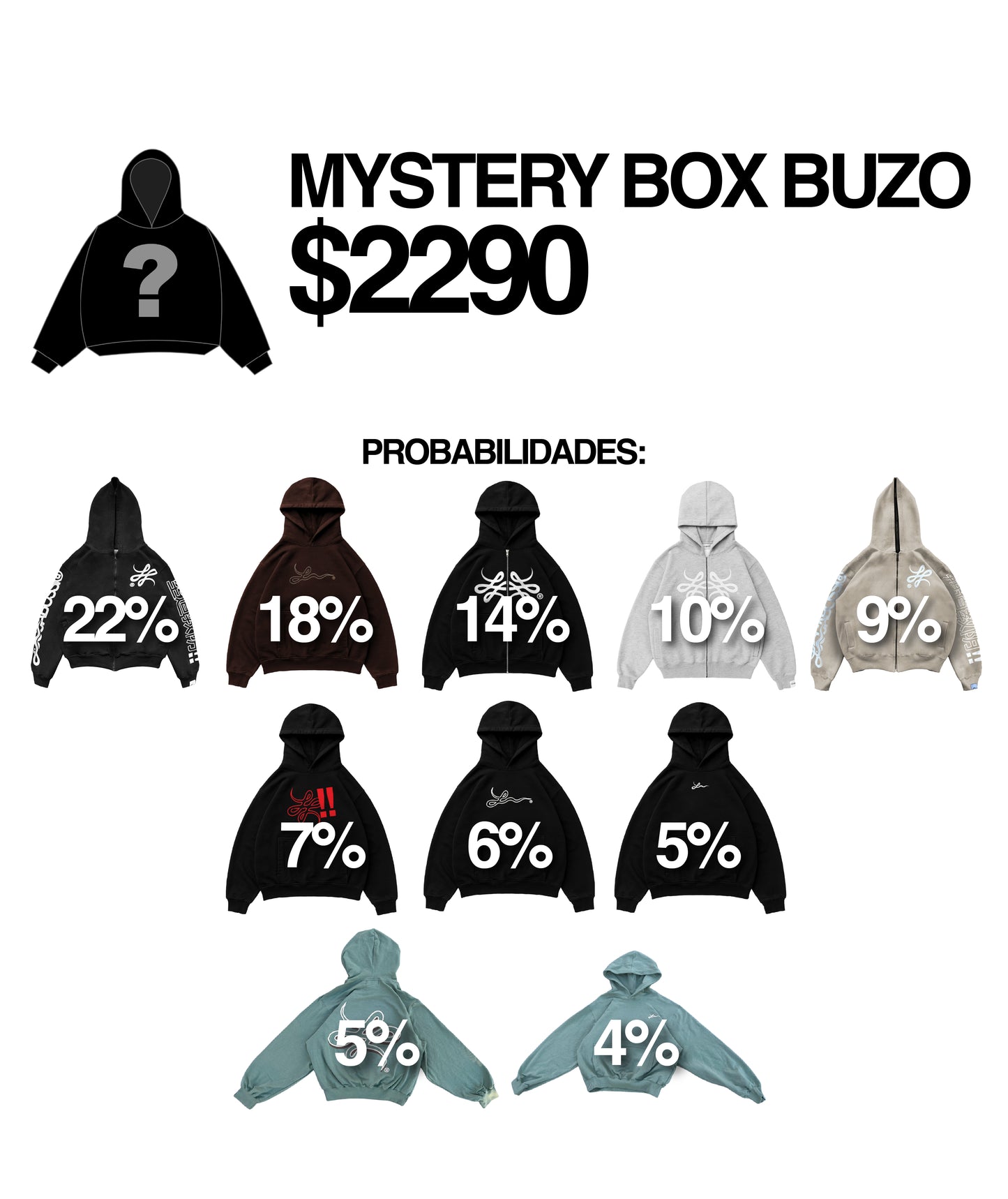 Mystery Box Hoodie/ZipHoodie