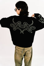 Sweater Reversible "SLEPAK" (Negro x Gris)