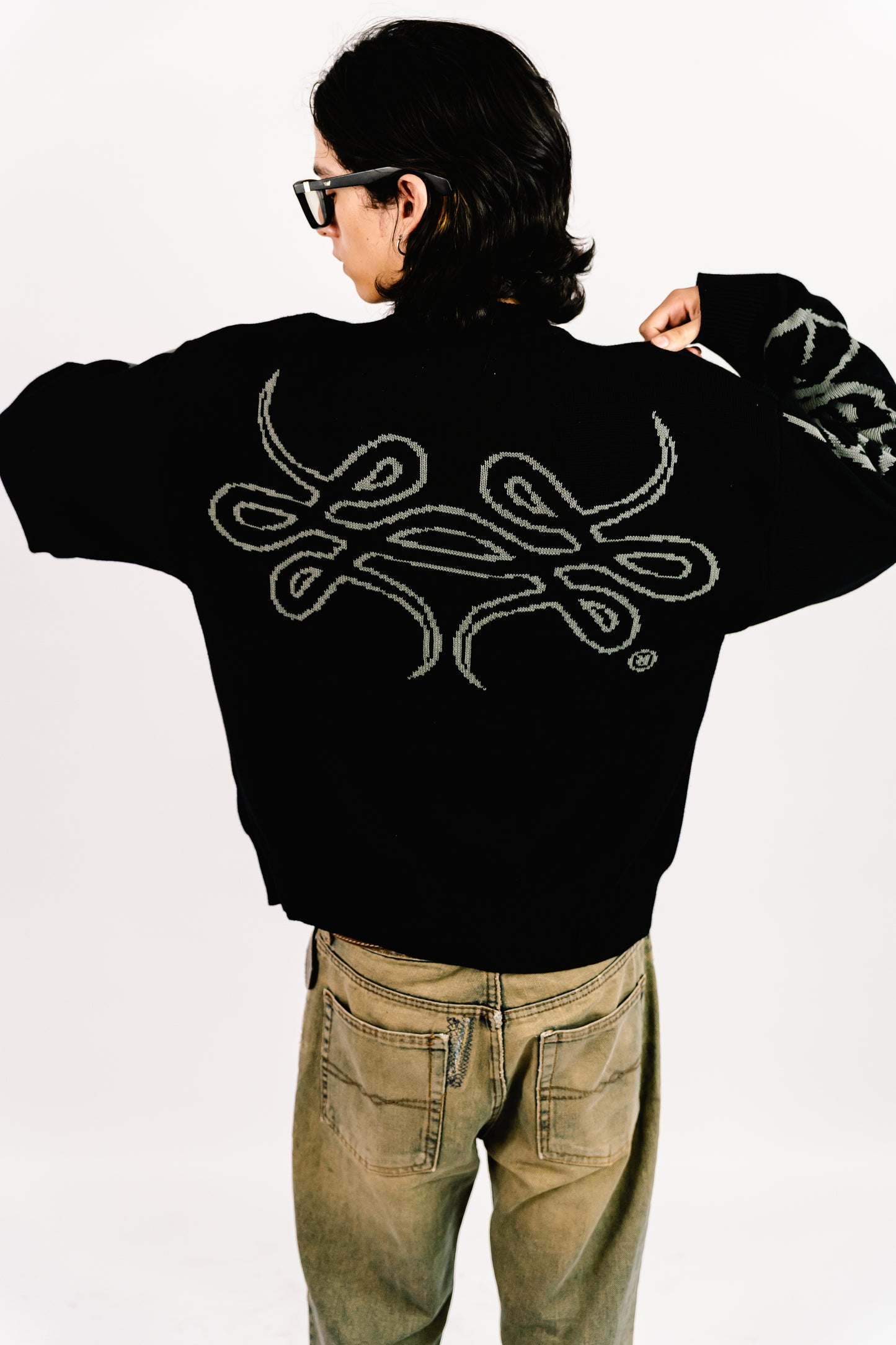 Sweater Reversible "SLEPAK" (Negro x Gris)