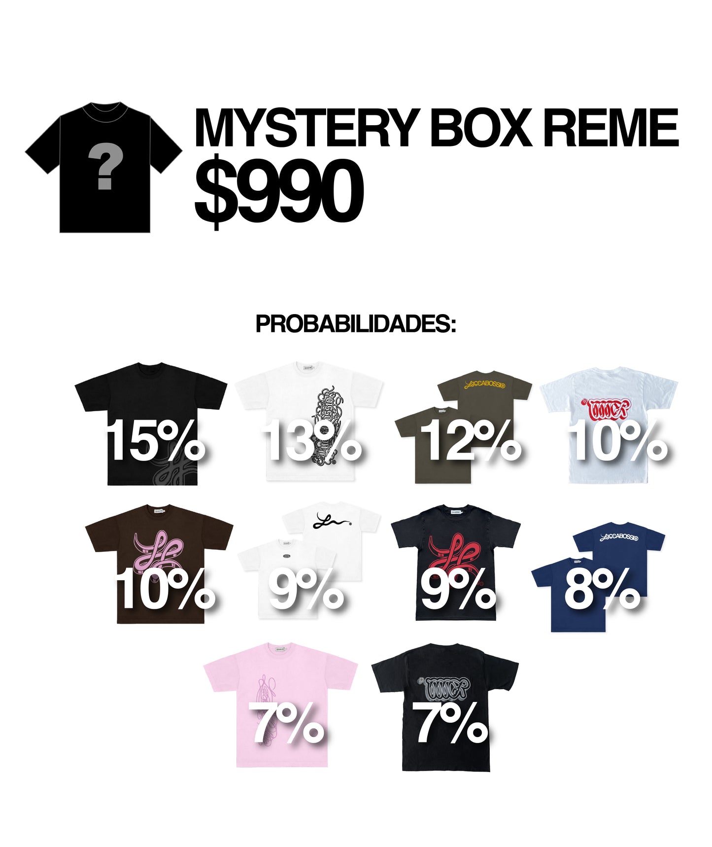 Mystery Box Remera