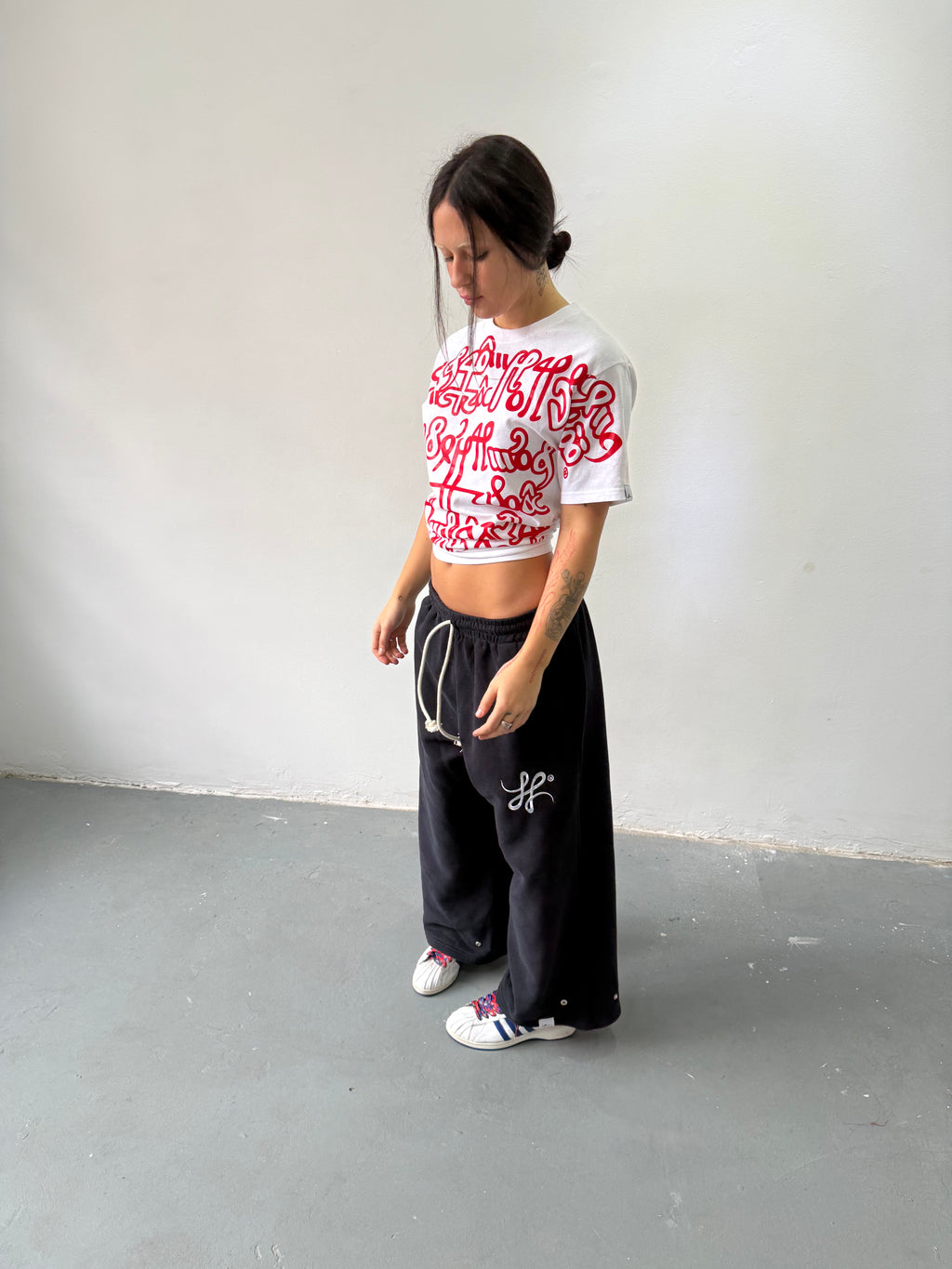 Remera Full Print "Escrituras" (Blanca) - M.V.