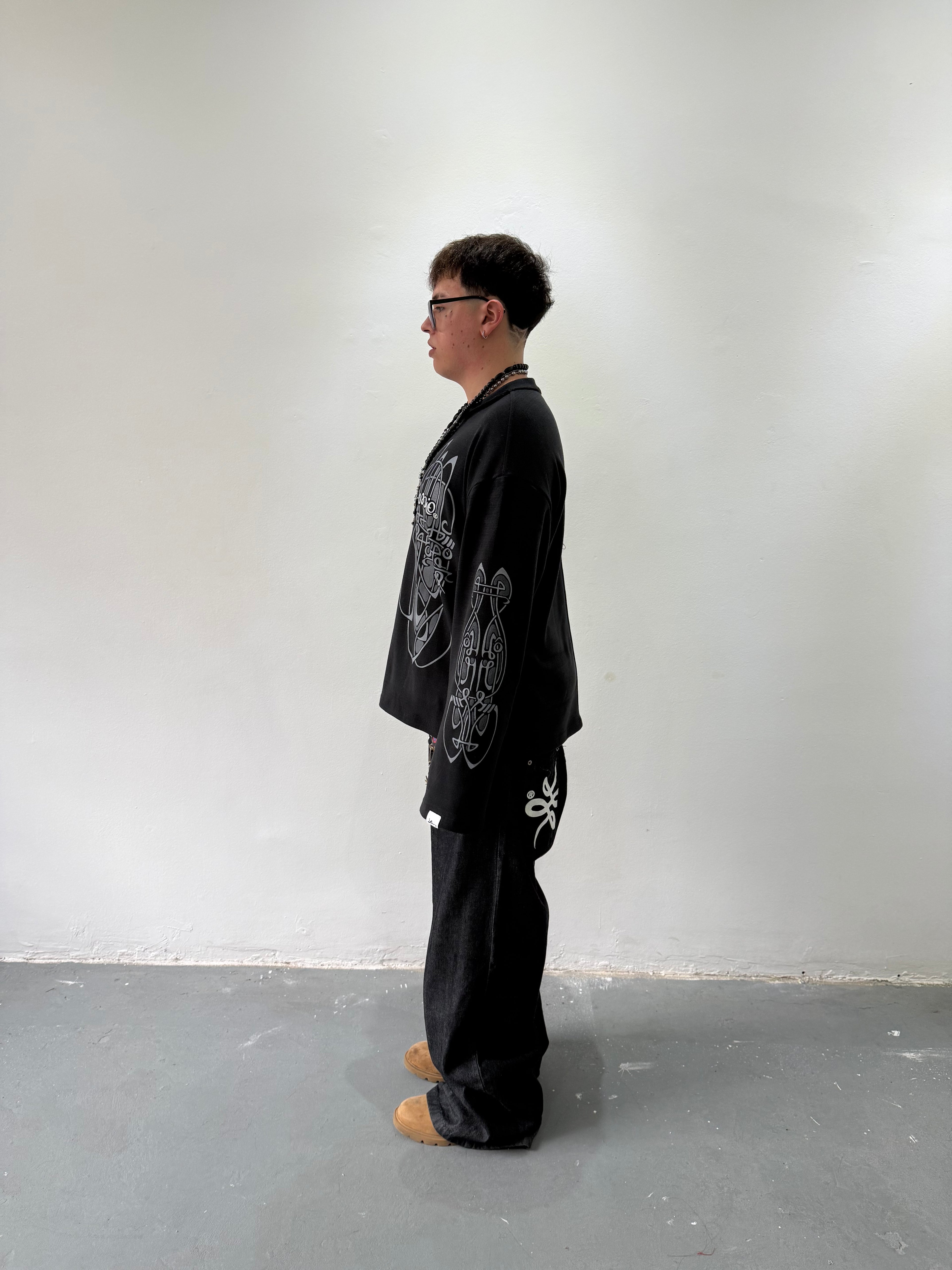 Remeron "Nudos de Archibald" (Negro x Gris) - M.V.