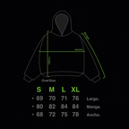Hoodie "Nudos de Archibald" (Negro x Rojo) - M.V.