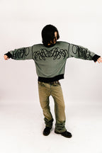 Sweater Reversible "SLEPAK" (Negro x Gris)