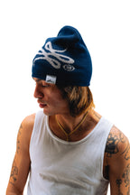 Benie Reversible (Azul y Gris)