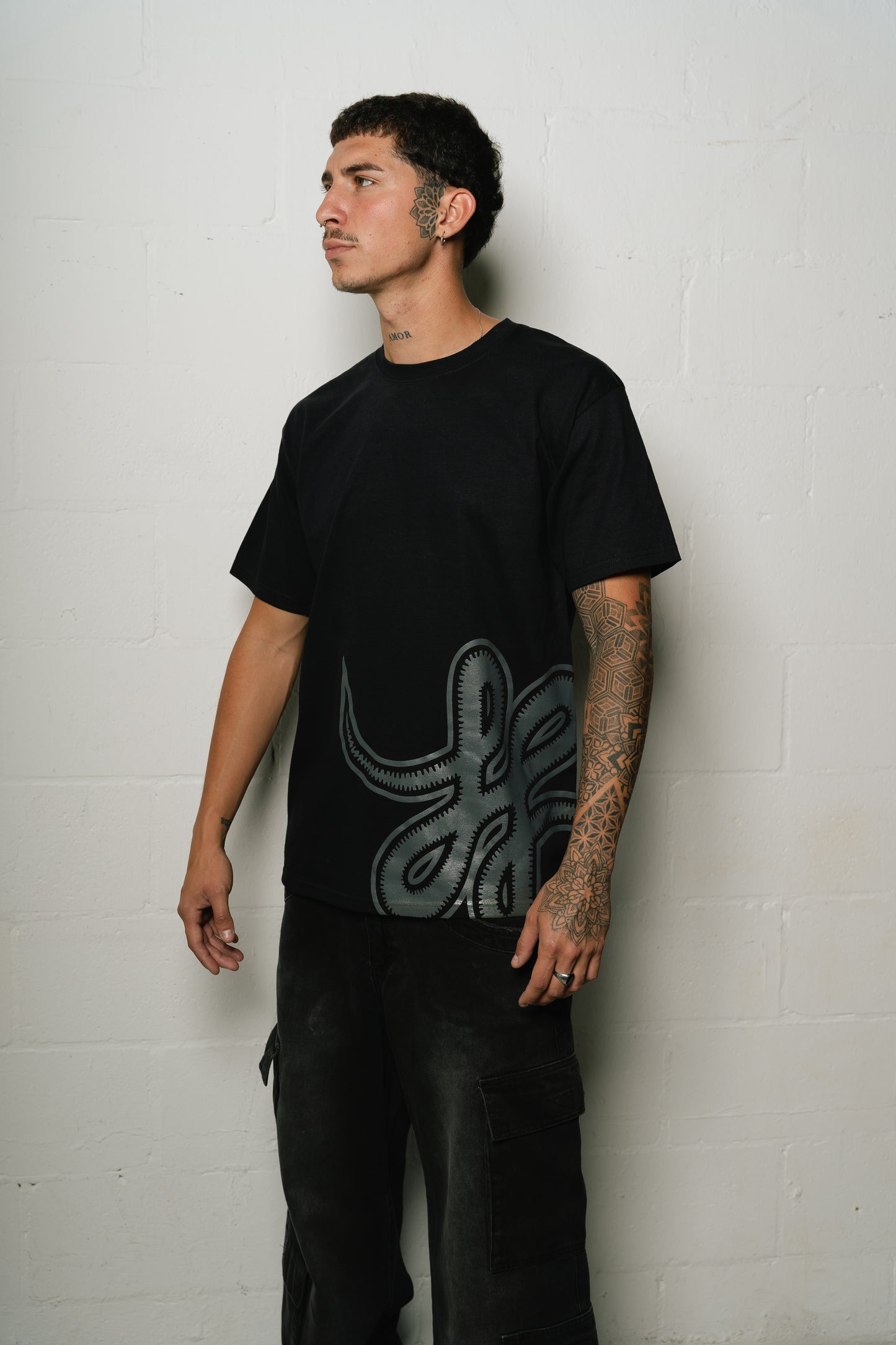 Remera "Punto Com 13" (Negra)