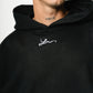 Hoodie "Punto Com 19" (Negro)