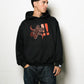 Hoodie "Punto Com 20" (Negro)