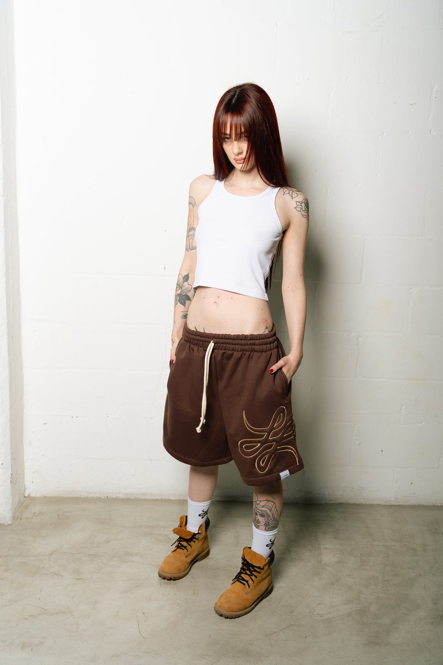 Bermuda "BigLogo Trigrama" (Marrón)