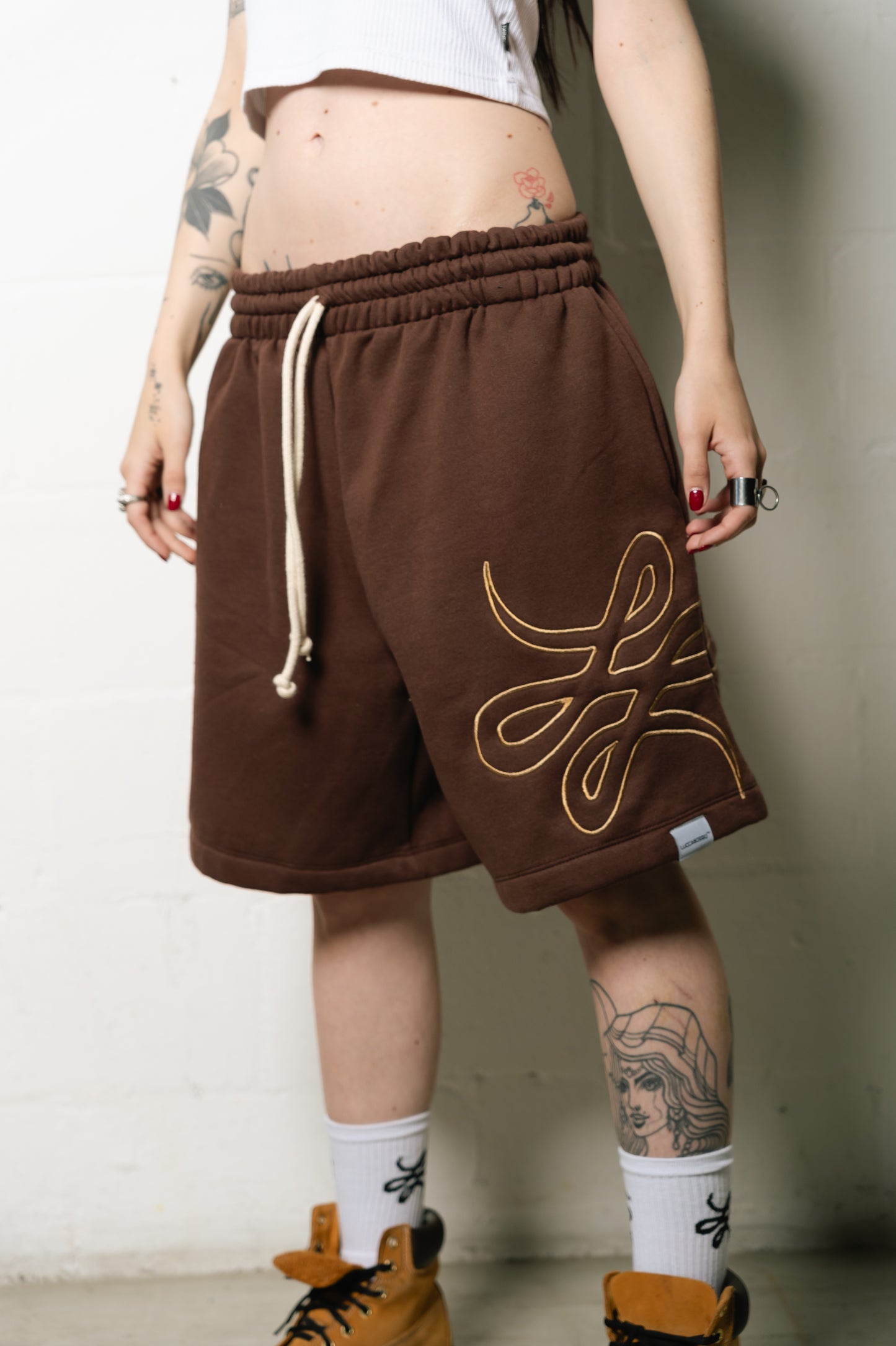 Bermuda "BigLogo Trigrama" (Marrón)
