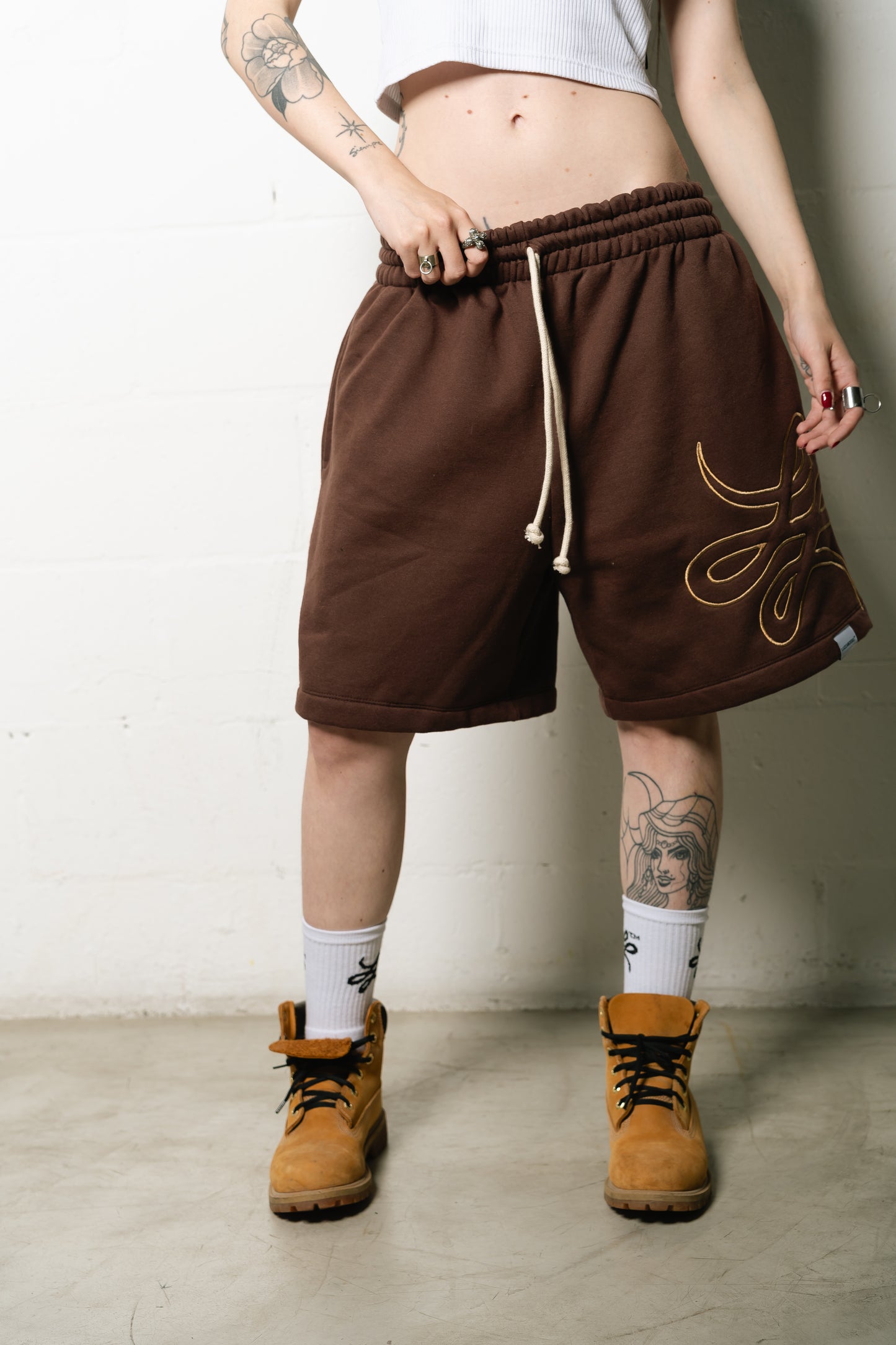 Bermuda "BigLogo Trigrama" (Marrón)