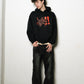 Hoodie "Punto Com 20" (Negro)