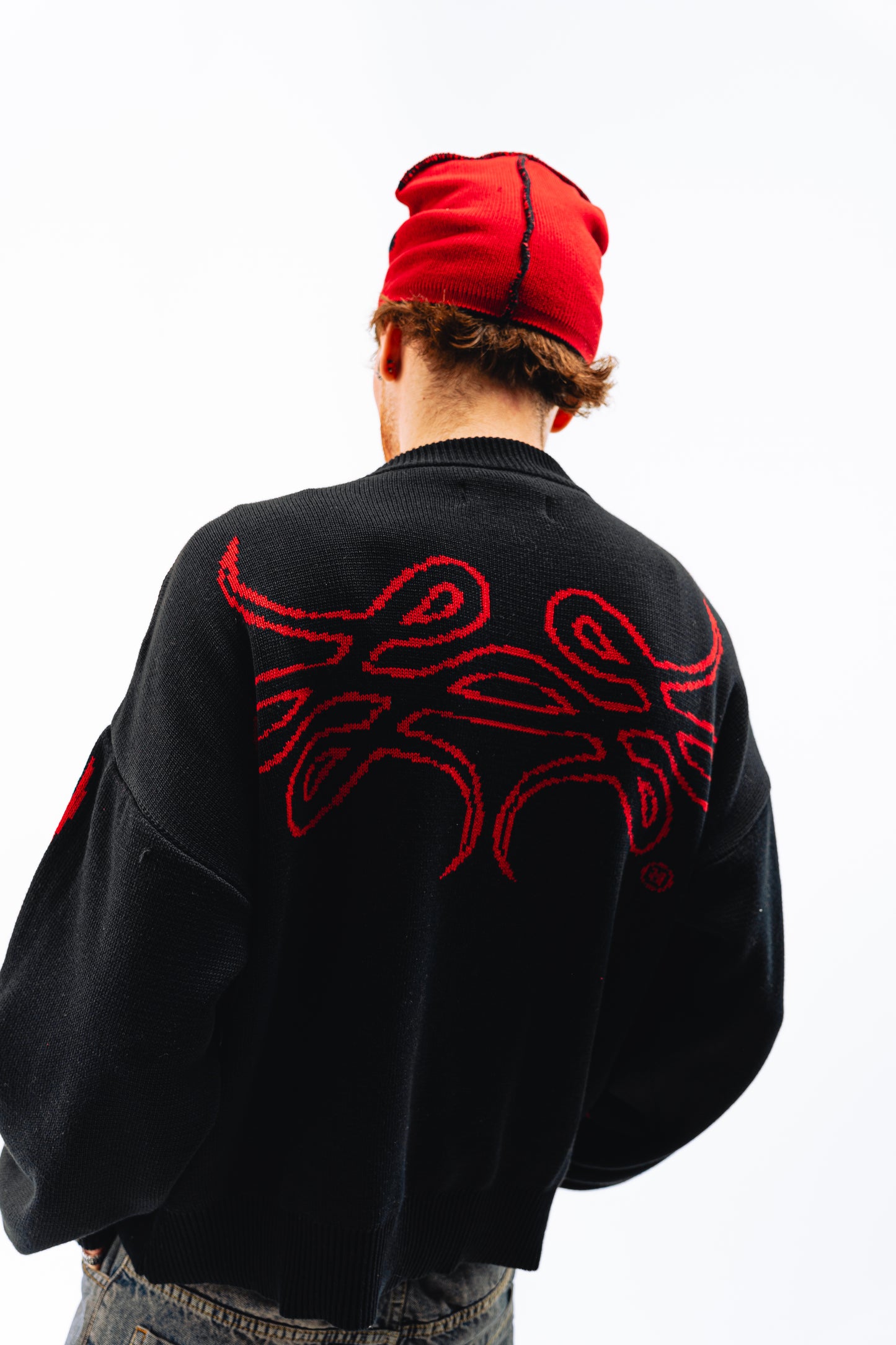 Sweater Reversible (Negro y Rojo) "Slepak" Vol.3