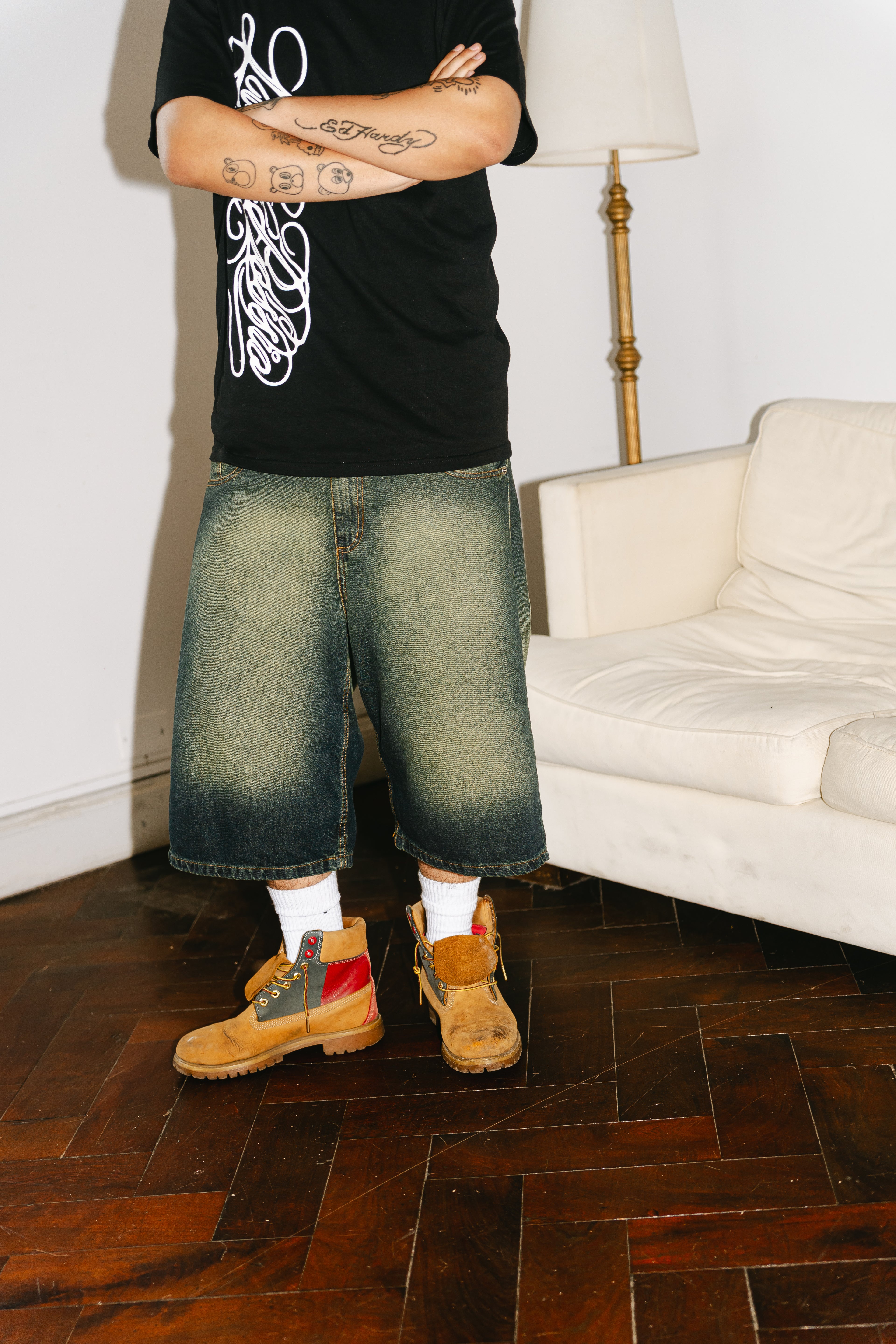 Bermuda Jean Baggy “Contradicción Oriental” Vol.3 (Washed Verde)