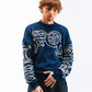 Sweater Reversible (Azul y Gris) "Slepak" Vol.3