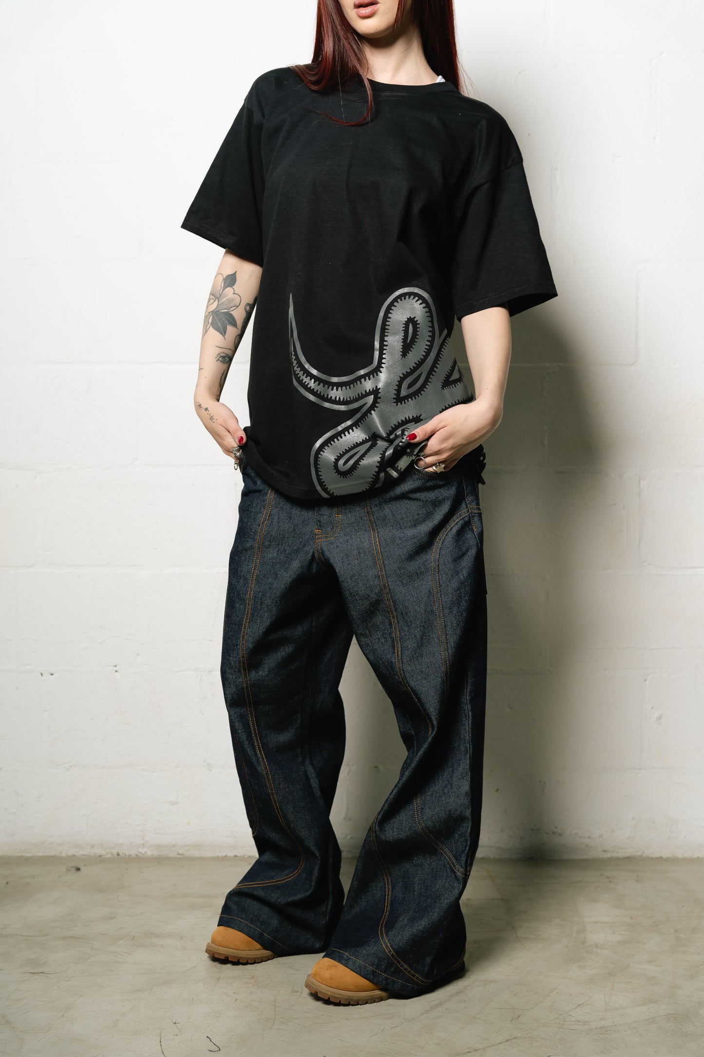 Remera "Punto Com 13" (Negra)