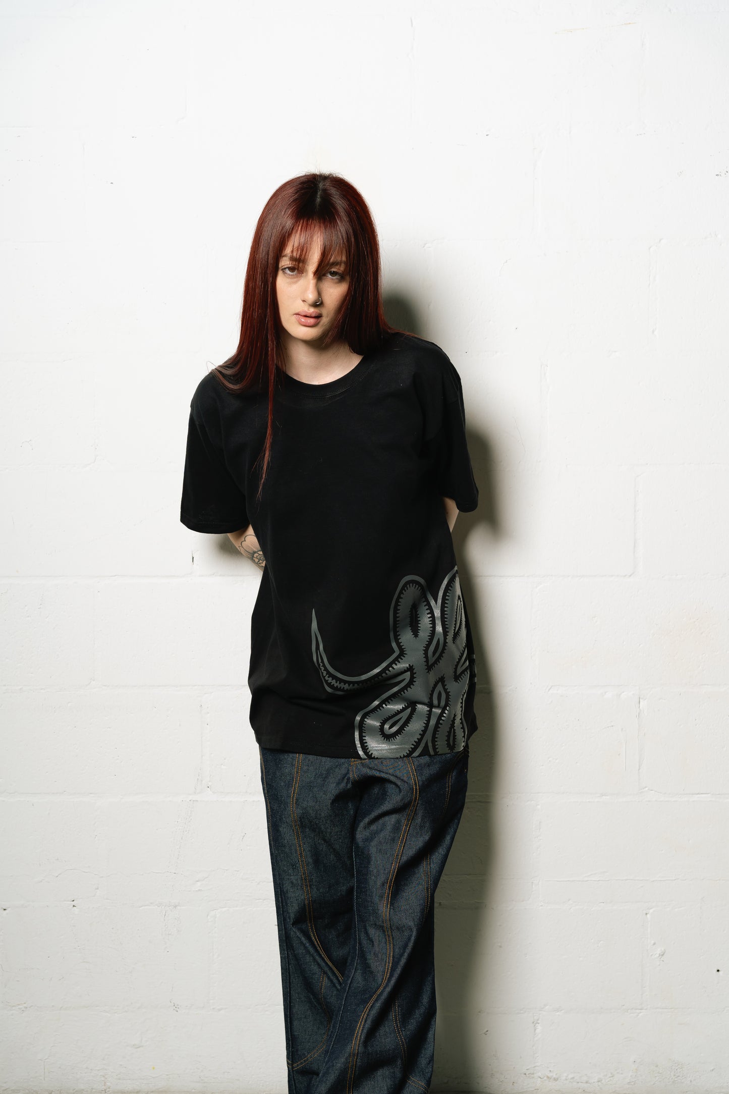 Remera "Punto Com 13" (Negra)