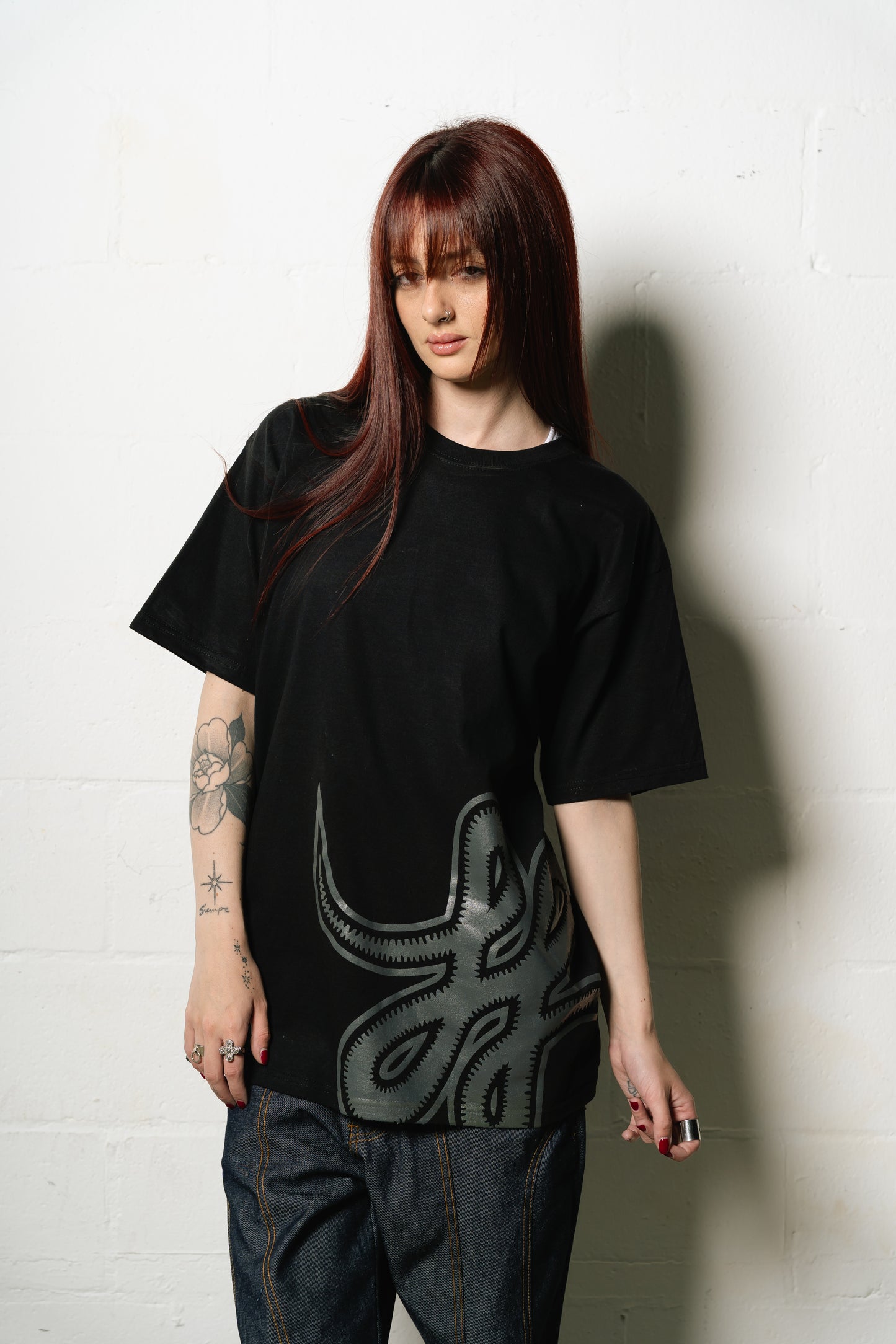 Remera "Punto Com 13" (Negra)