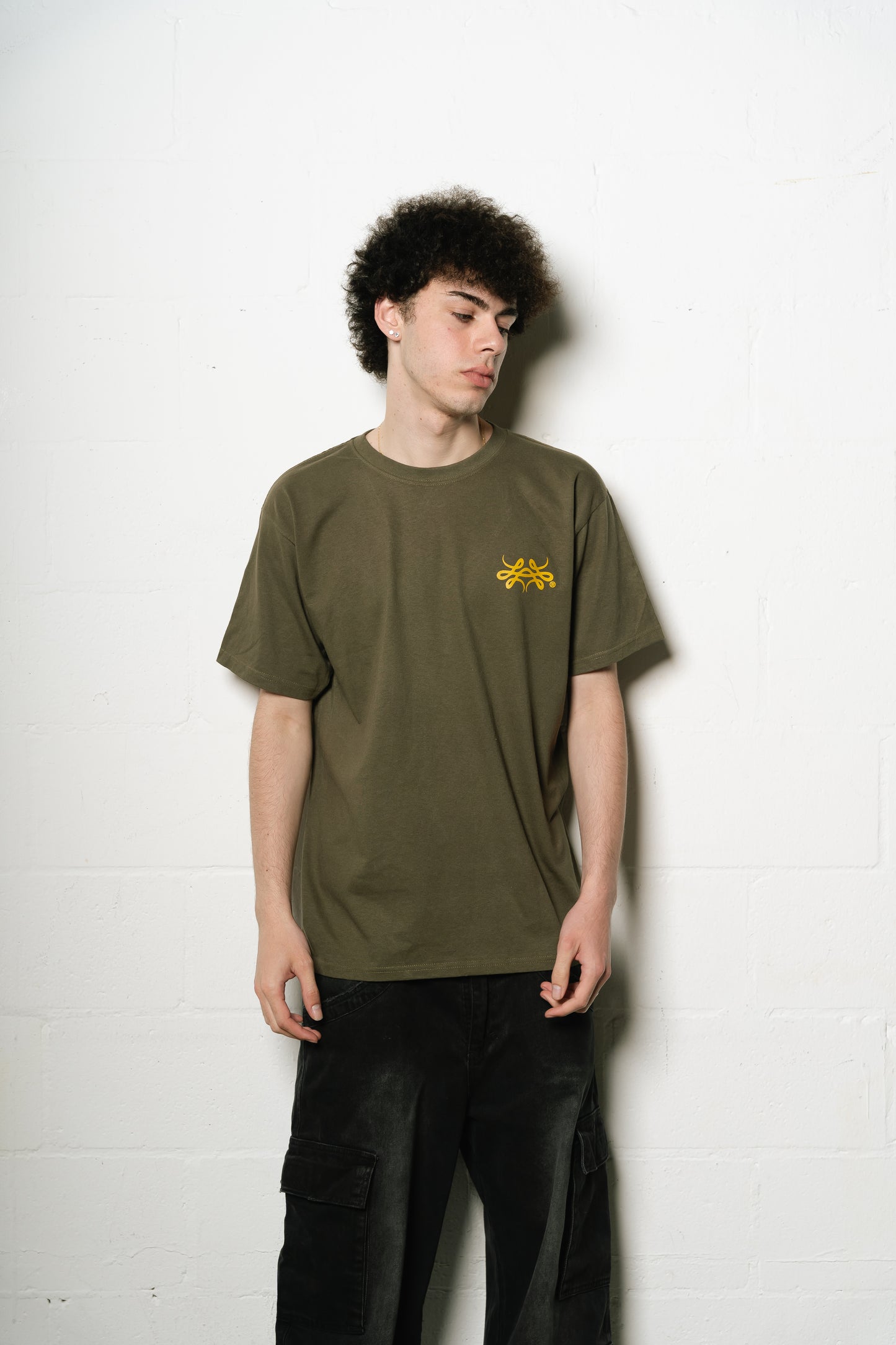 Remera "Punto Com 15" (Oliva)