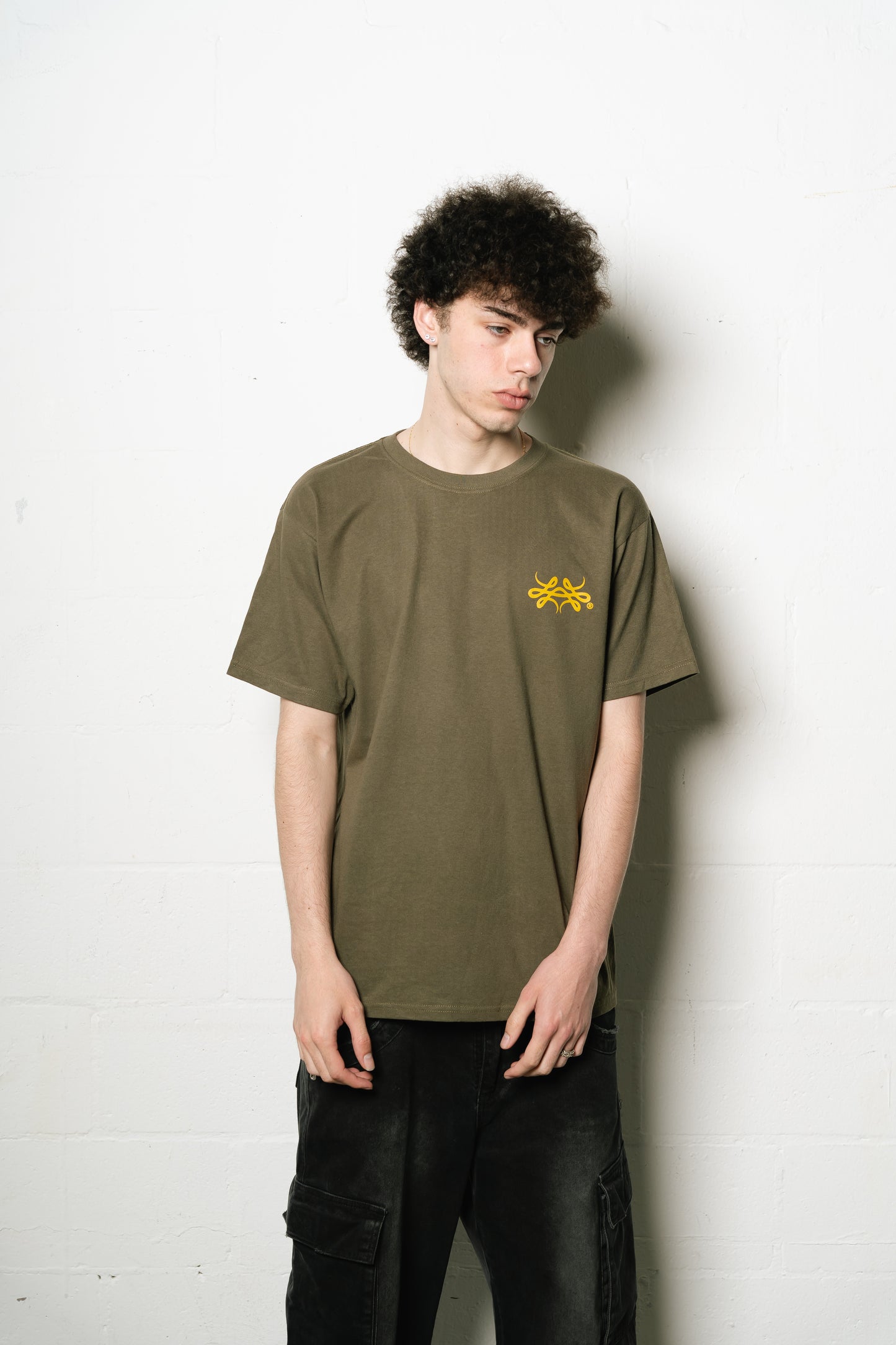 Remera "Punto Com 15" (Oliva)