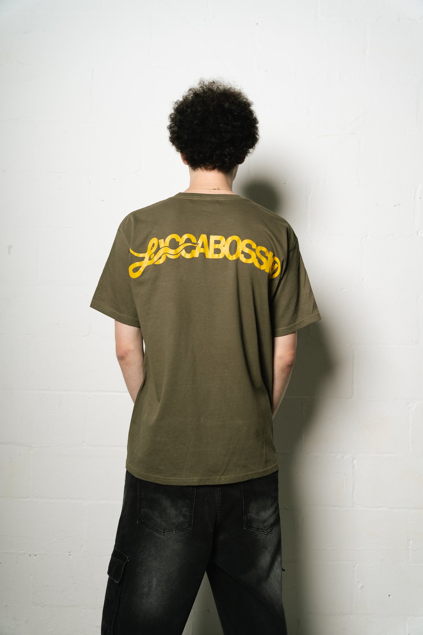 Remera "Punto Com 15" (Oliva)