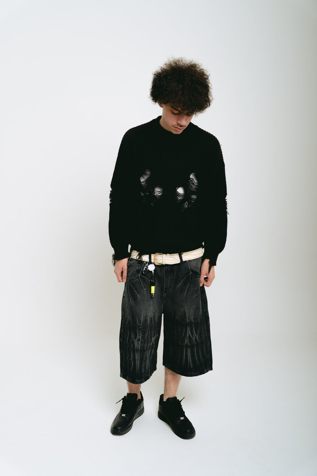 Bermuda Jean Baggy “OndasPlateadas” (Acid Wash)