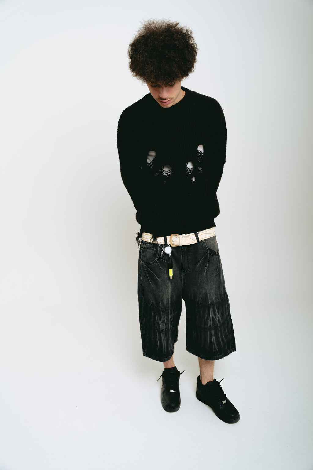 Bermuda Jean Baggy “OndasPlateadas” (Acid Wash)