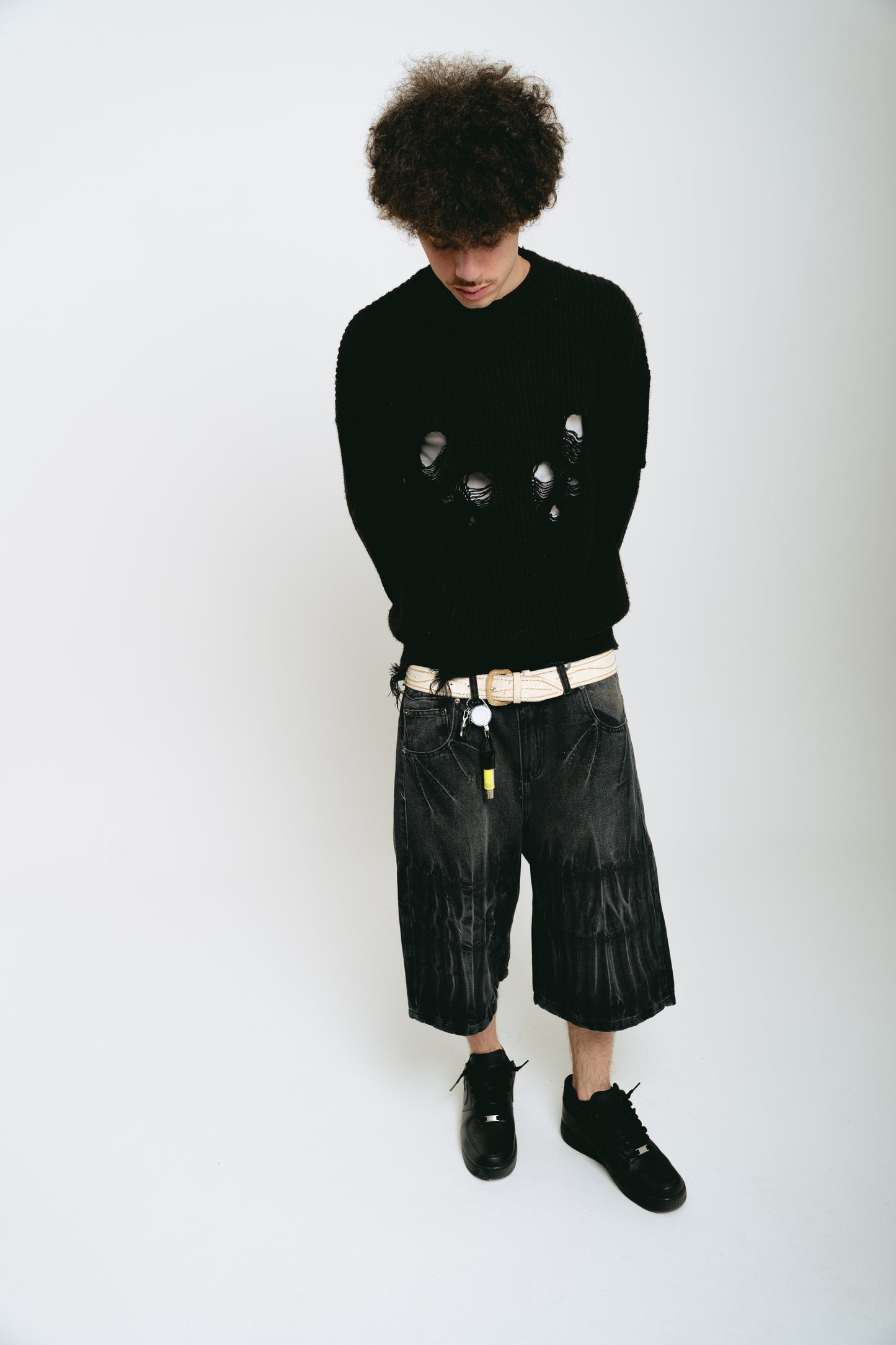 Bermuda Jean Baggy “OndasPlateadas” (Acid Wash)