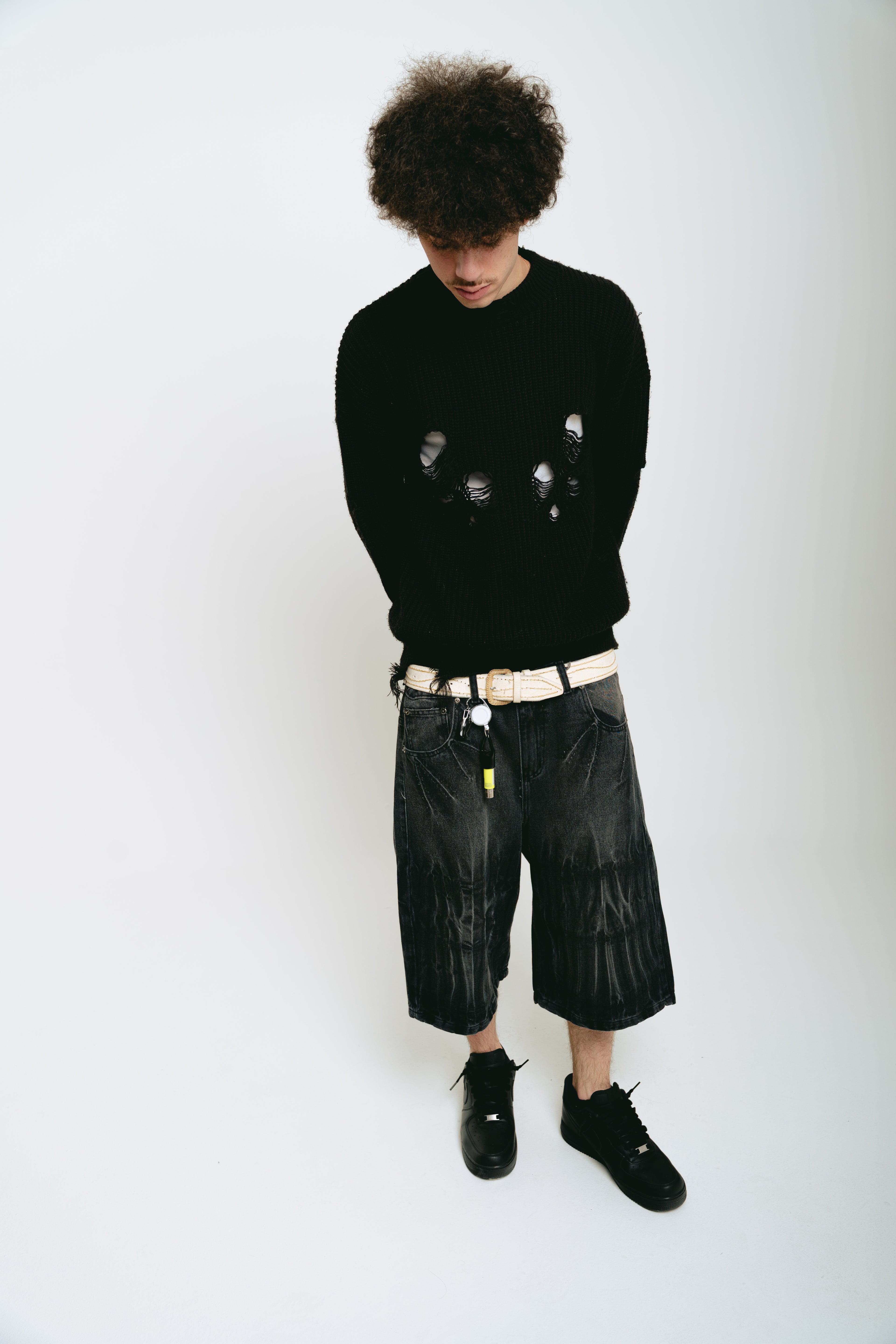Bermuda Jean Baggy “OndasPlateadas” (Acid Wash)