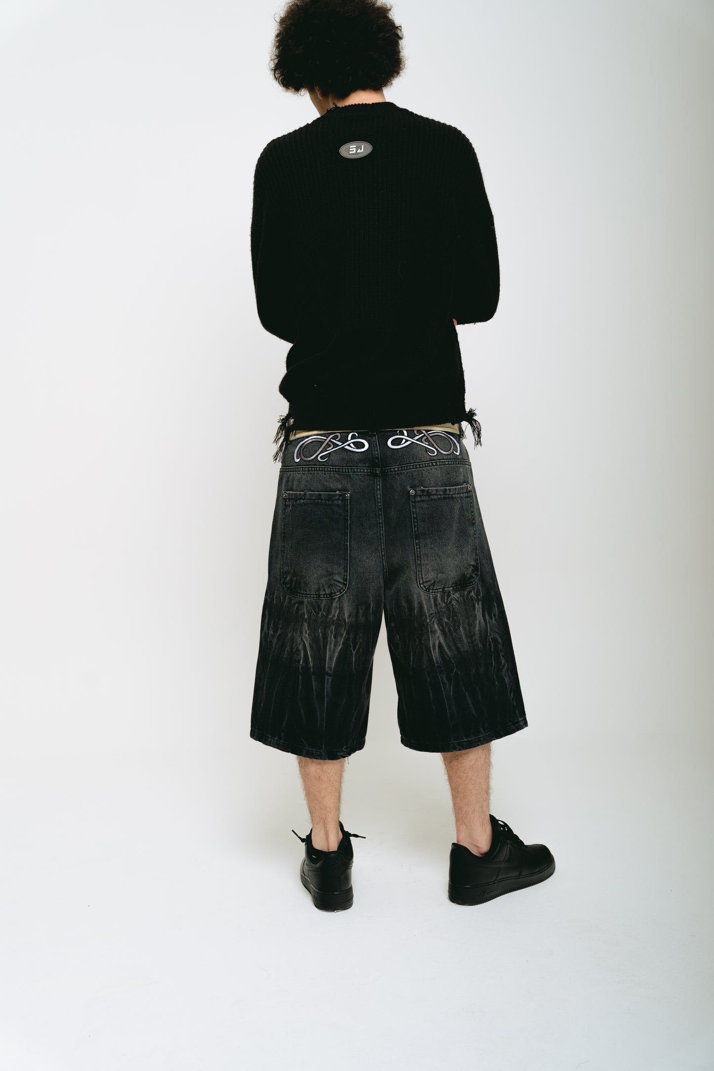 Bermuda Jean Baggy “OndasPlateadas” (Acid Wash)