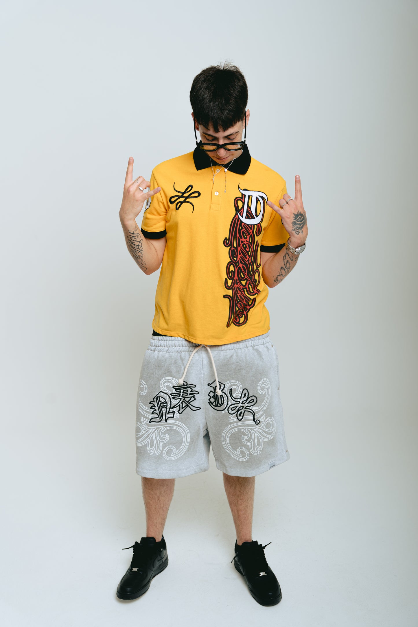 Bermuda Gris Claro Washed ”Vangl0ria”