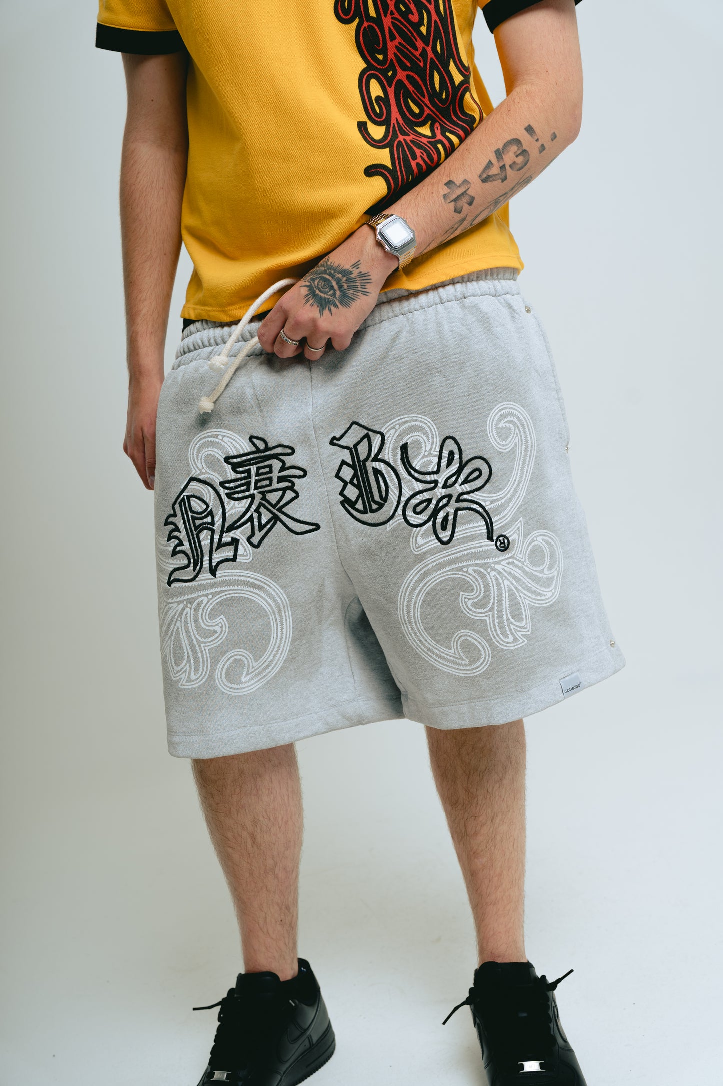 Bermuda Gris Claro Washed ”Vangl0ria”