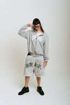 Bermuda Gris Claro Washed ”Vangl0ria”