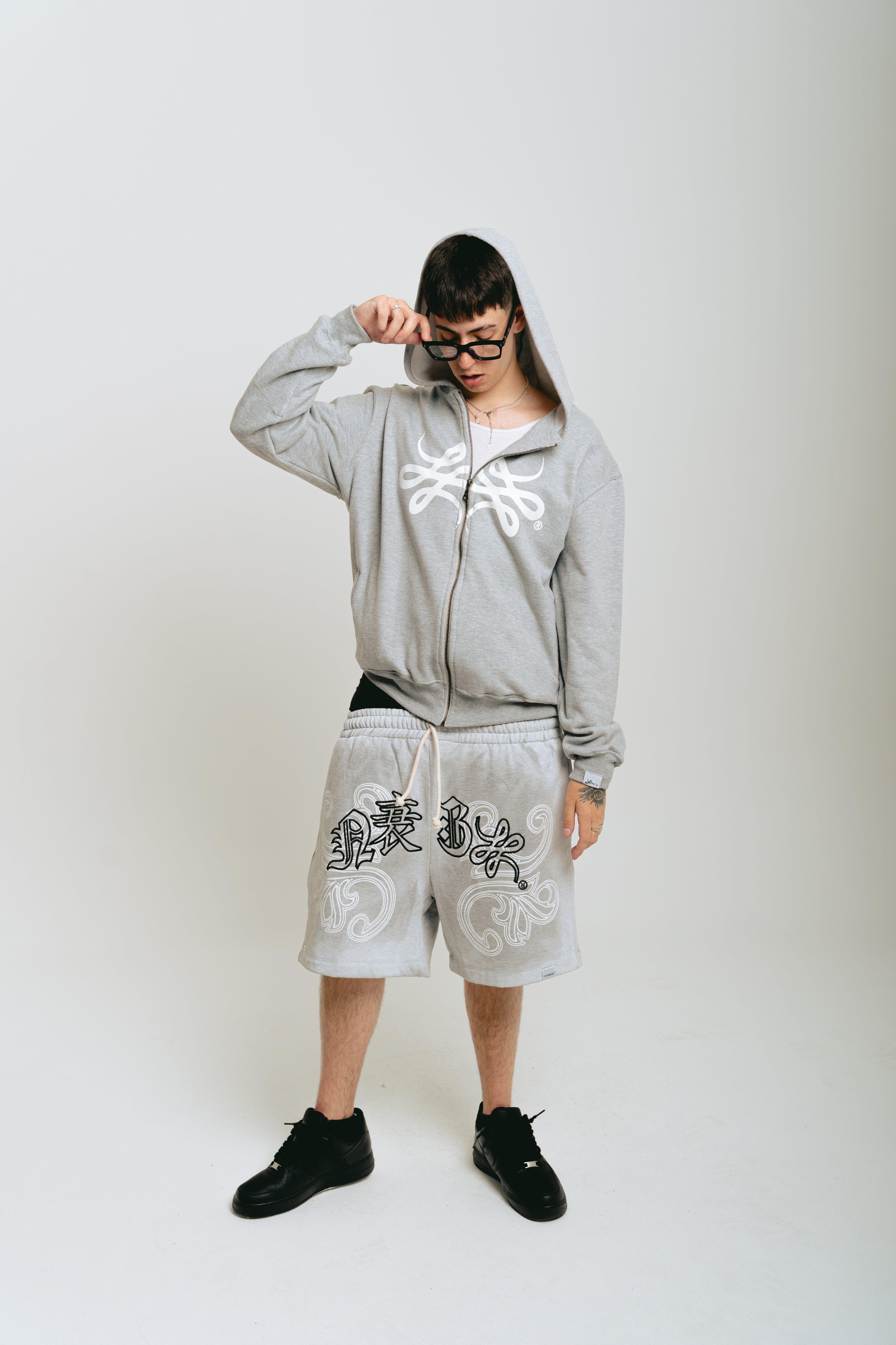Bermuda Gris Claro Washed ”Vangl0ria”