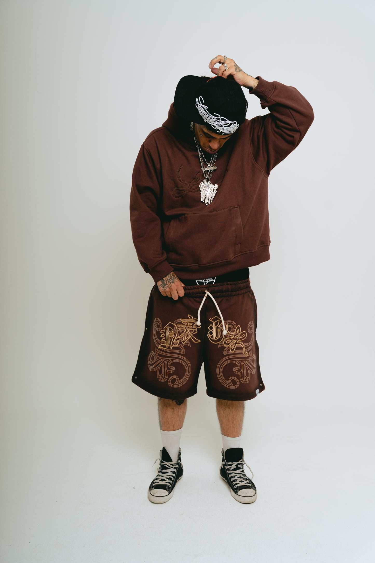 Bermuda Marrón Washed ”Vangl0ria”