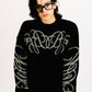 Sweater Reversible "SLEPAK" (Negro x Gris)