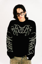 Sweater Reversible "SLEPAK" (Negro x Gris)