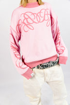 Sweater Reversible "SLEPAK" (Rosa)