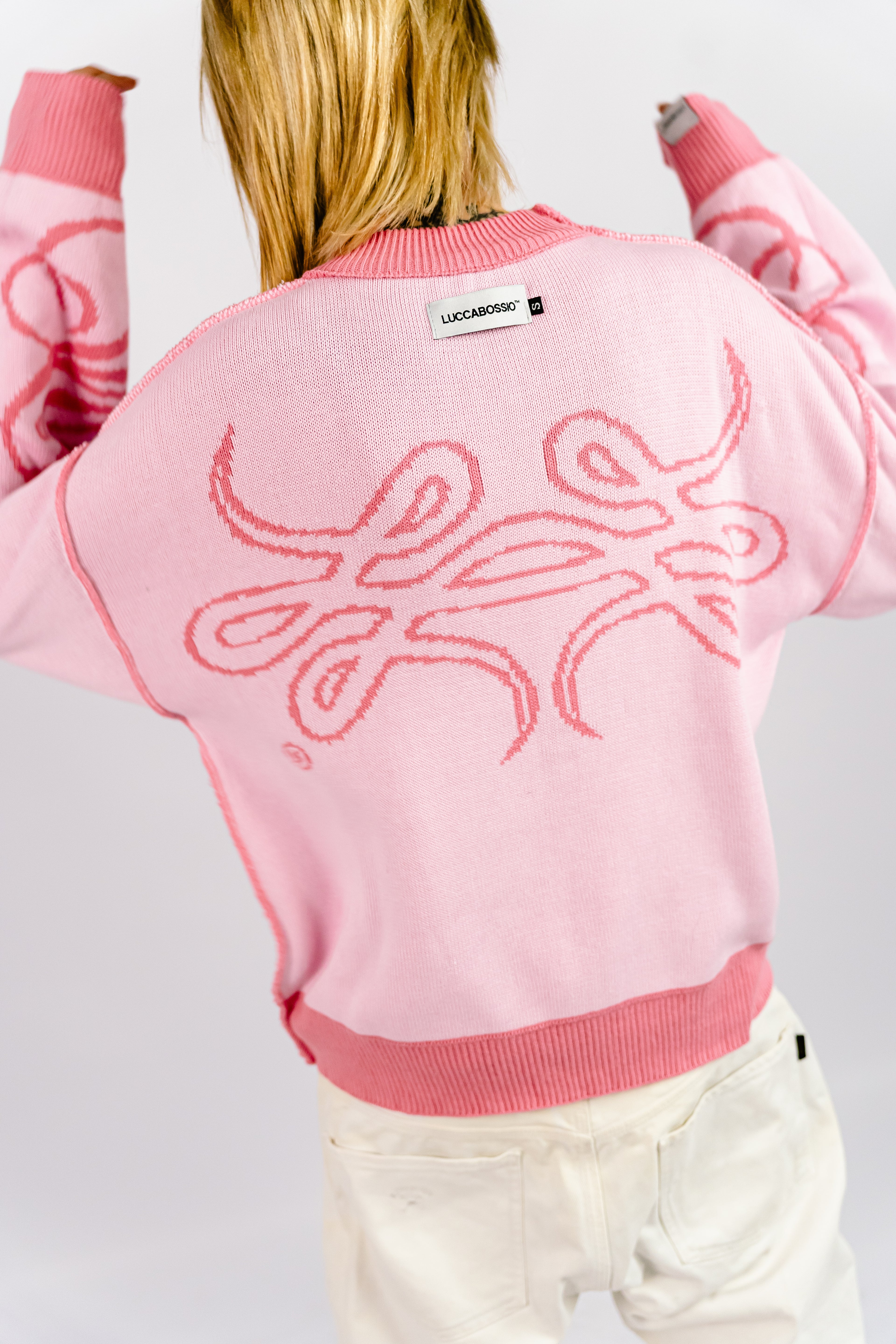 Sweater Reversible "SLEPAK" (Rosa)