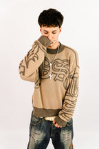 Sweater Reversible "SLEPAK" (Beige)