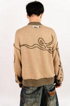 Sweater Reversible "SLEPAK" (Beige)