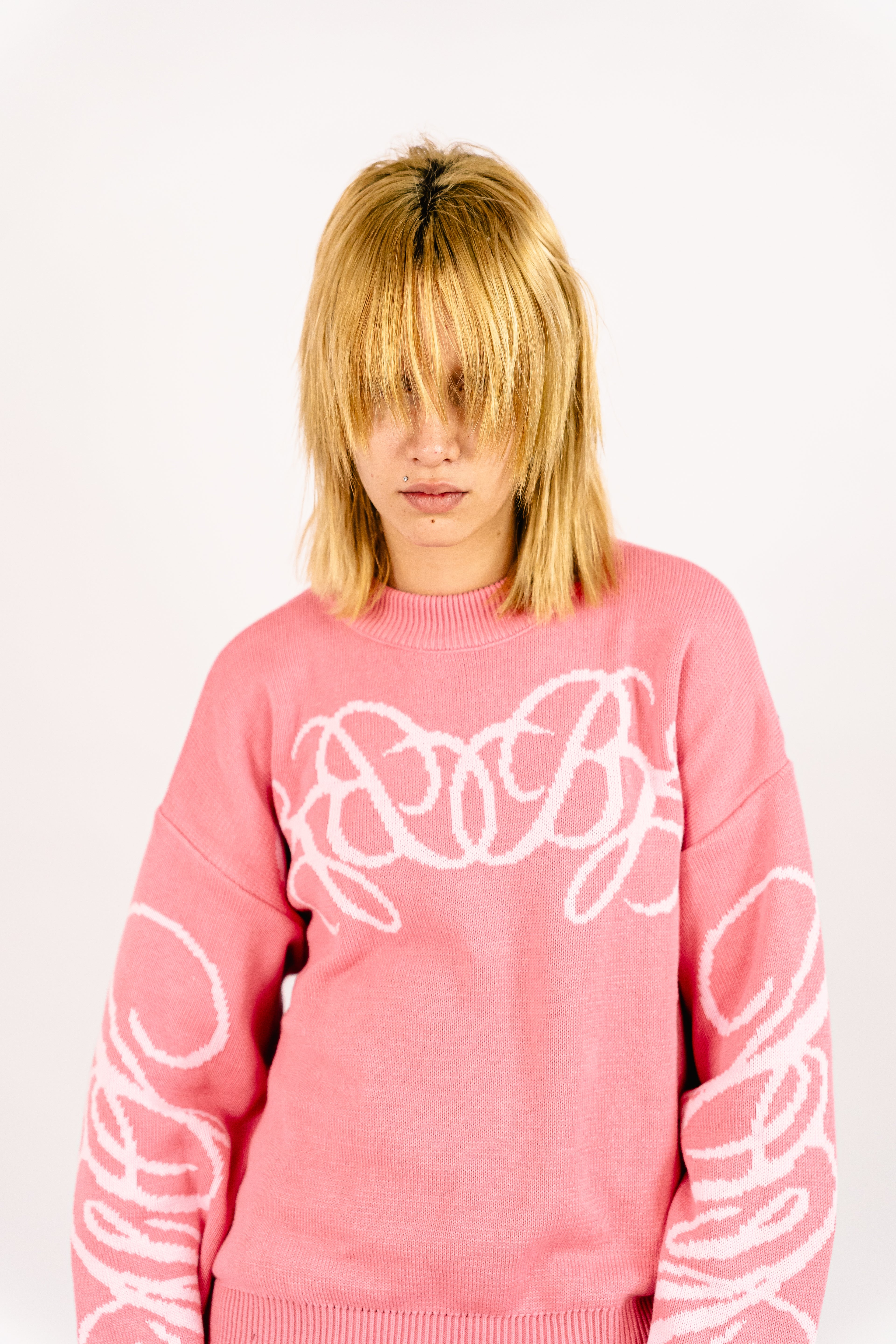 Sweater Reversible "SLEPAK" (Rosa)