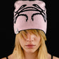 Benie Reversible (Negro x Rosa)